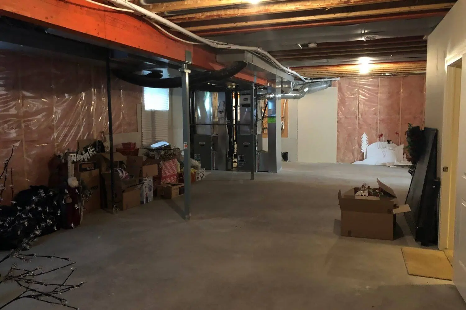 Basement Development Before