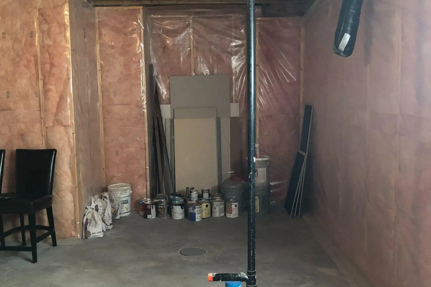 Basement Development Before