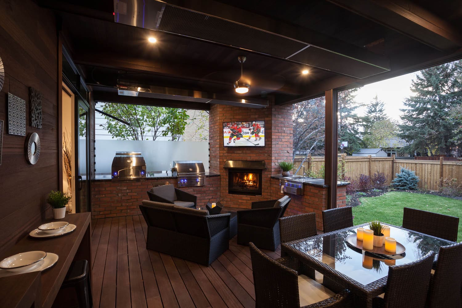 View of 2016 Lake Bonavista Outdoor Living Space Renovation - Ultimate Renovations