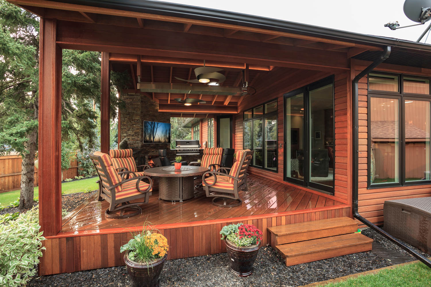 Calgary Outdoor Living Space Renovation