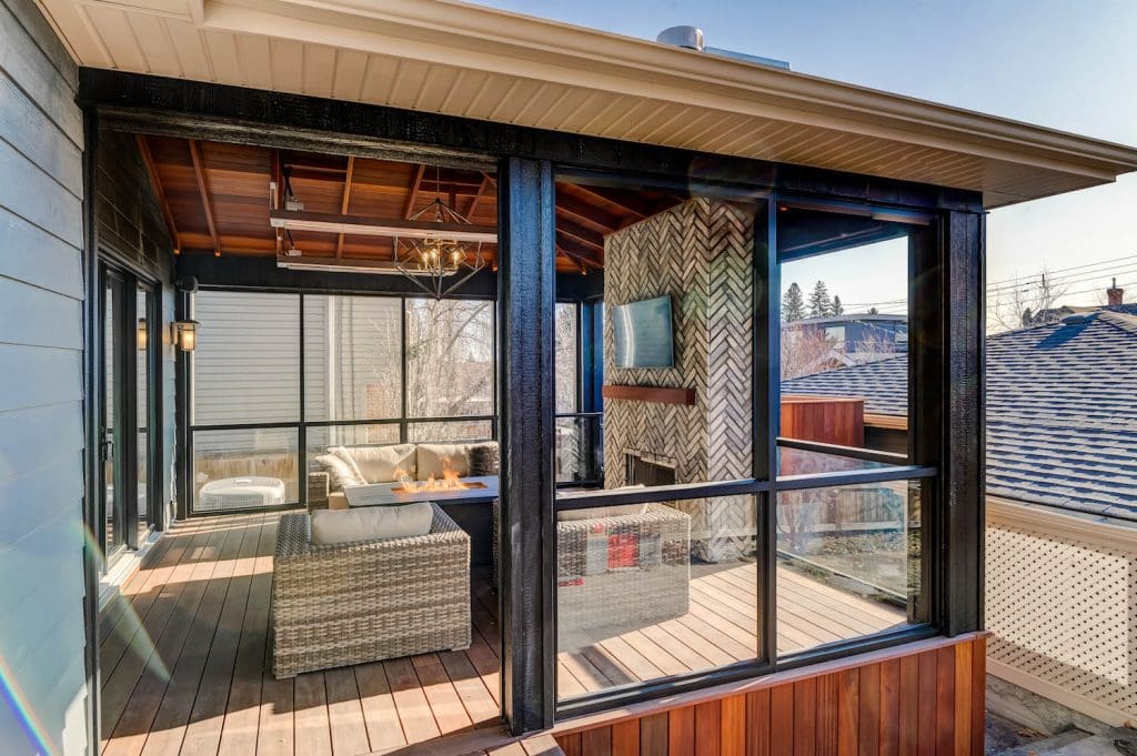 Calgary Outdoor Living Space Renovation