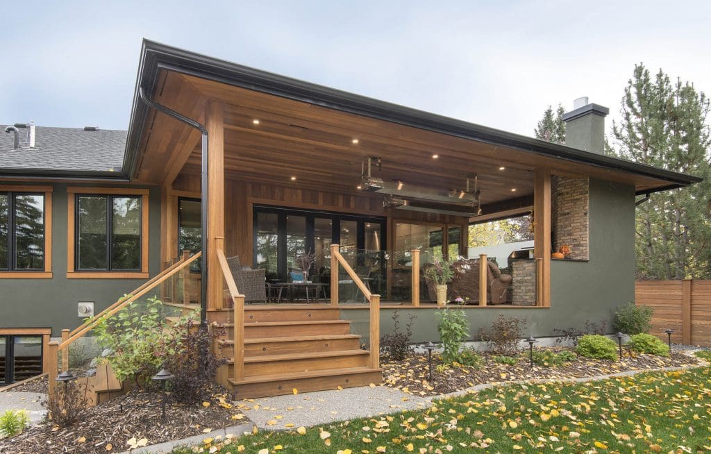 Calgary Outdoor Living Space Renovation