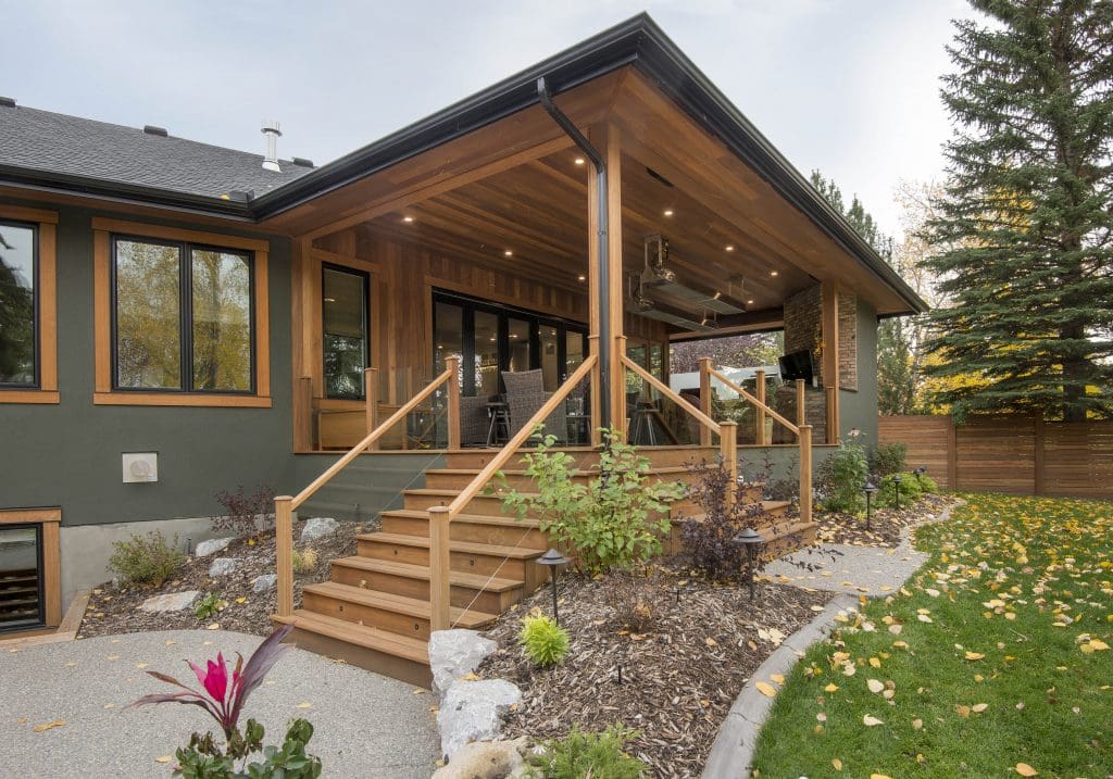 Calgary Outdoor Living Space Renovation