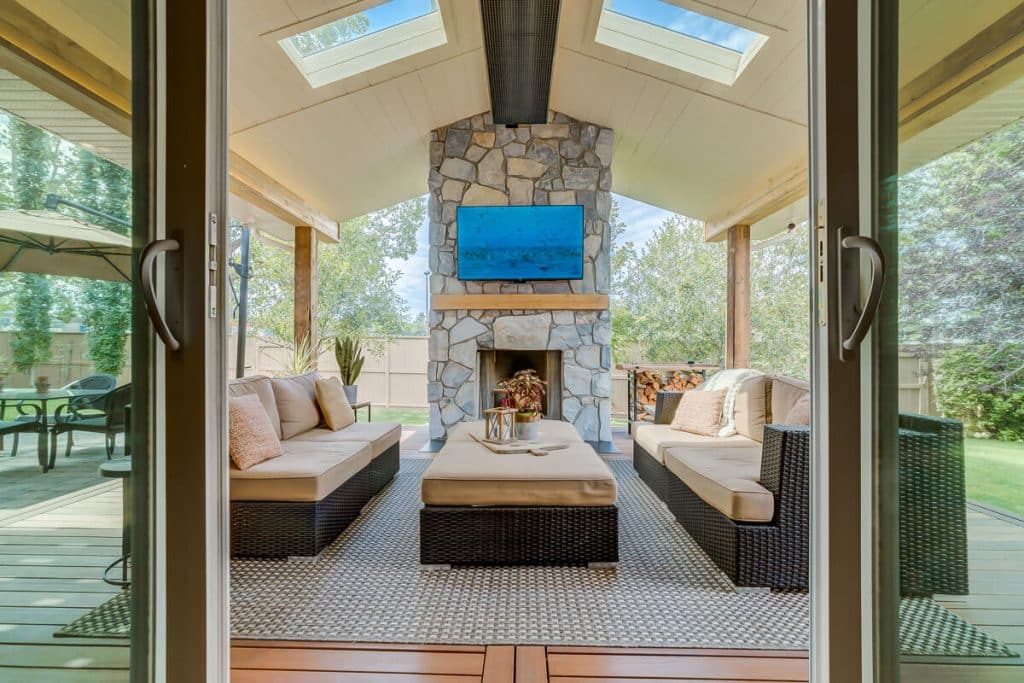 Calgary Outdoor Living Space Renovation