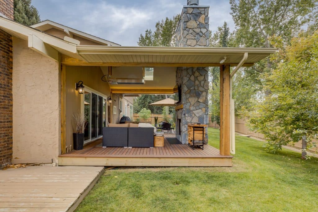 Calgary Outdoor Living Space Renovation