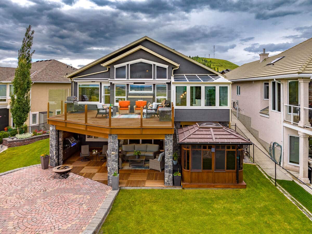 Calgary Outdoor Living Space Renovation