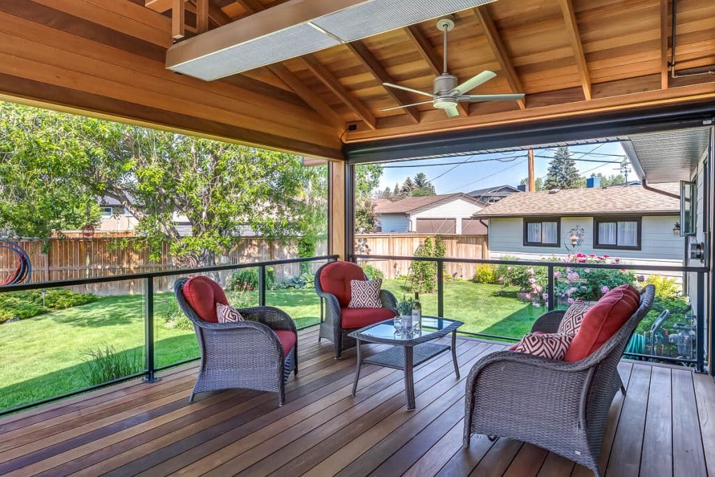 Calgary Outdoor Living Space