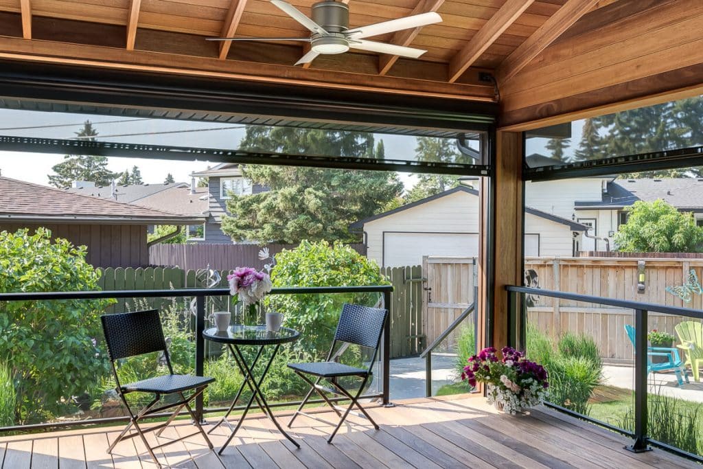 Calgary Outdoor Living Space
