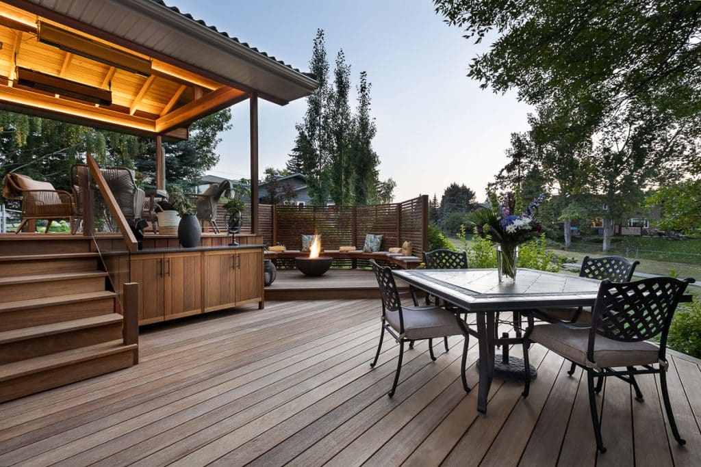 Calgary Outdoor Living Space Renovation