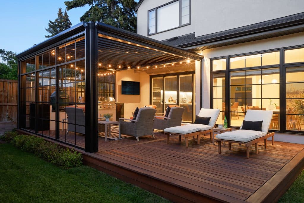 Calgary Outdoor Living Space Renovation