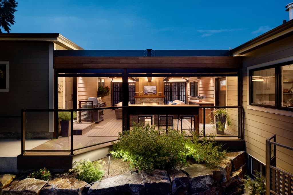 Calgary Outdoor Living Space Renovation