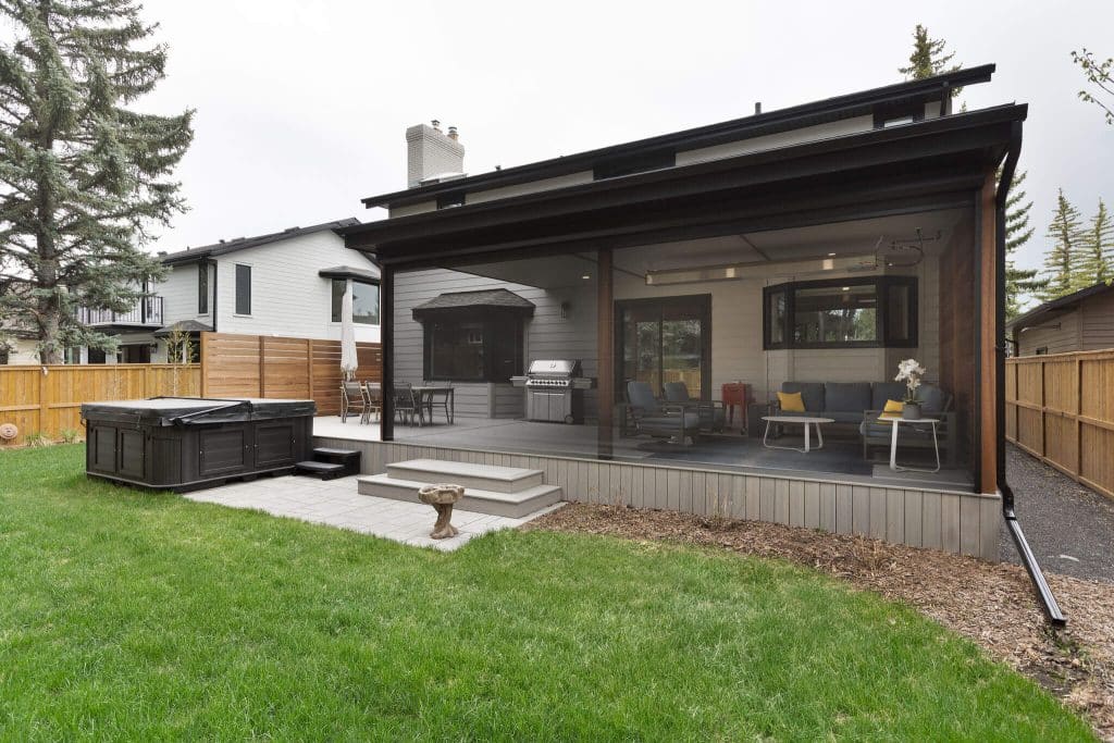 Calgary Outdoor Living Space Renovation