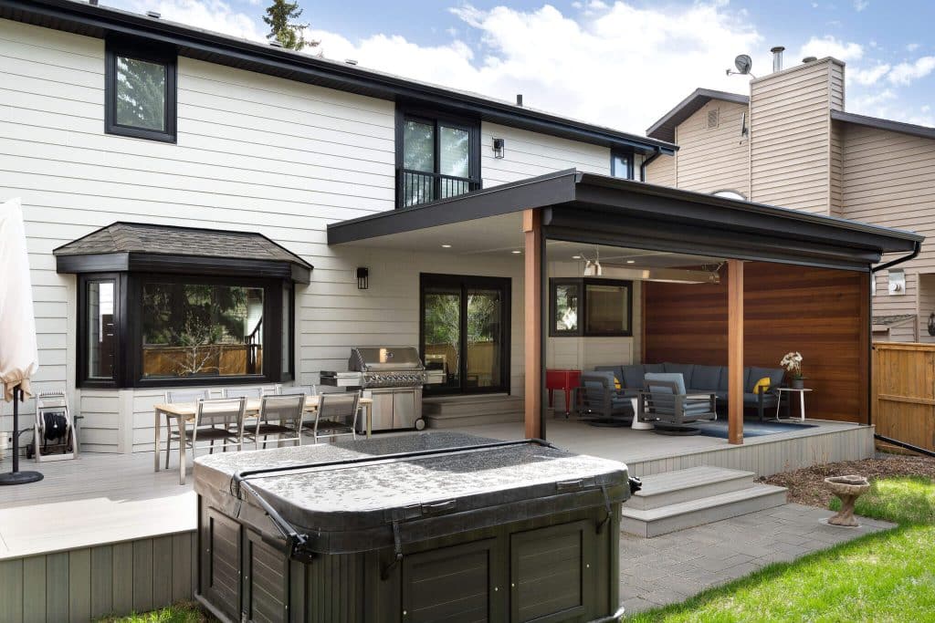 Calgary Outdoor Living Space Renovation