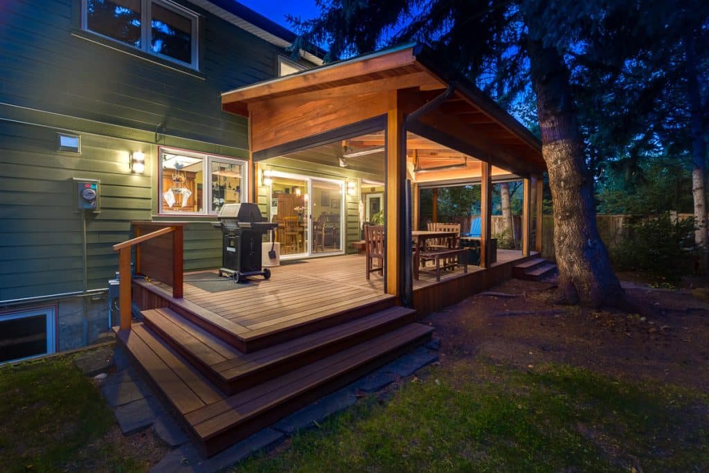 Calgary Outdoor Living Space Renovation