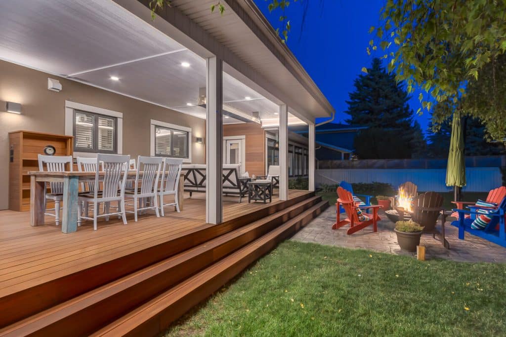 Calgary Outdoor Living Space Renovation