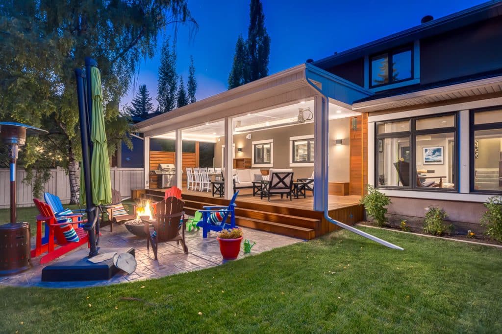 Calgary Outdoor Living Space Renovation