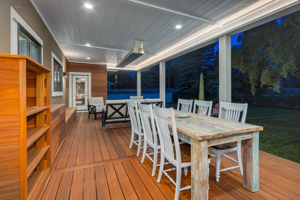 Calgary Outdoor Living Space Renovation