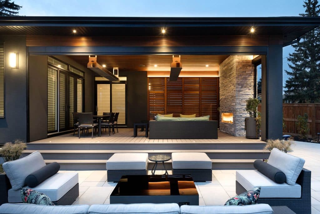outdoor living space calgary
