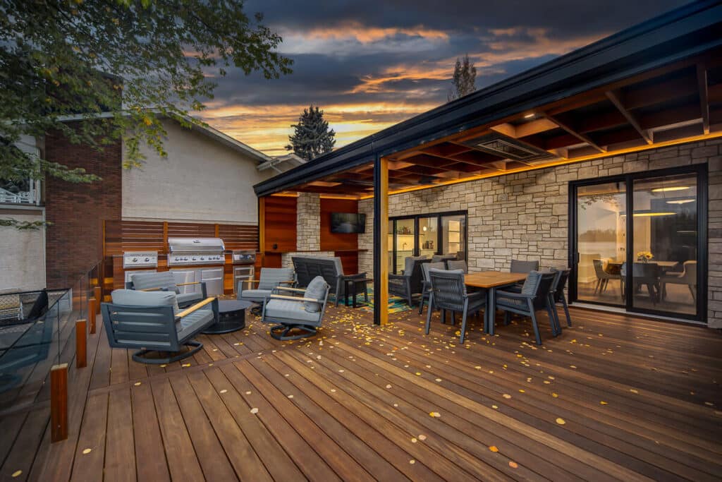 Calgary Outdoor Living Space Renovation