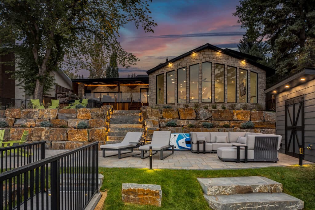 Calgary Outdoor Living Space Renovation