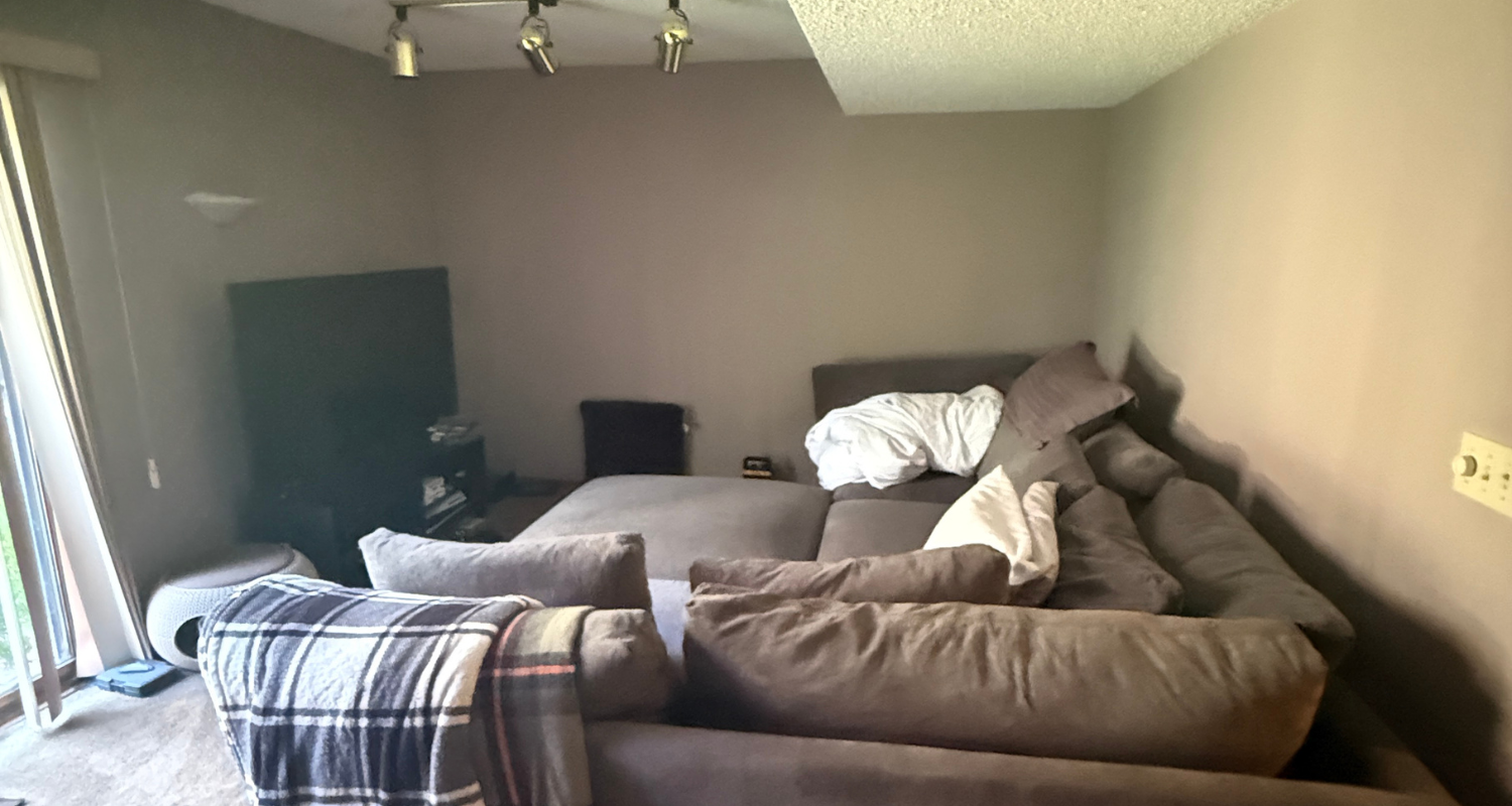 before image, basement renovation, calgary