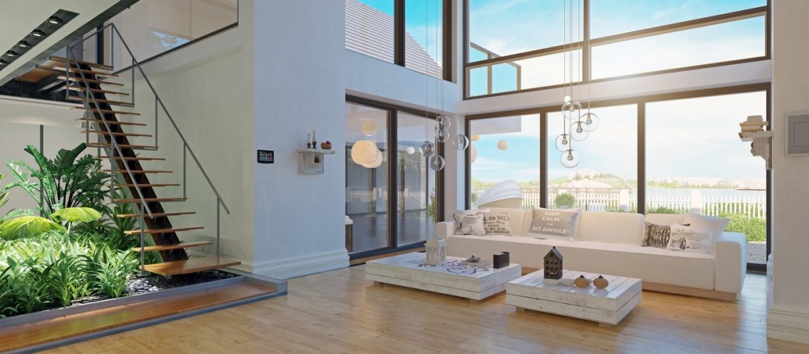 modern house interior design.