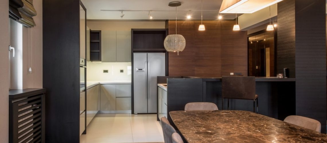 Luxury kitchen interior